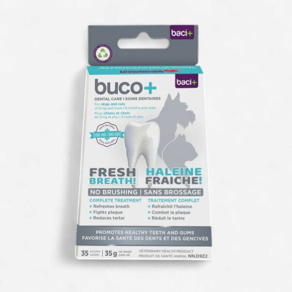 Baci +- Buco+ for dogs over 33lbs, Complete Treatment, Size: 35g