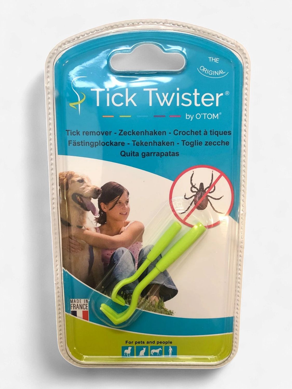 Tick Twister- Retire tique en paquet de 2