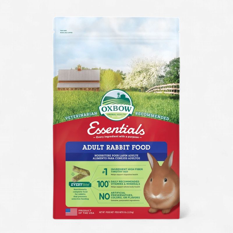 Oxbow Essentials - Nourriture Pour Lapin Adulte 5lbs