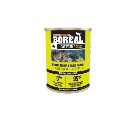 Boréal - Canned Cat Food, Heritage Turkey and Trout, Size: 396gr