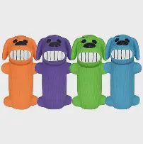 Multipet -Loofa Dog, jouet en latex couleurs assorties