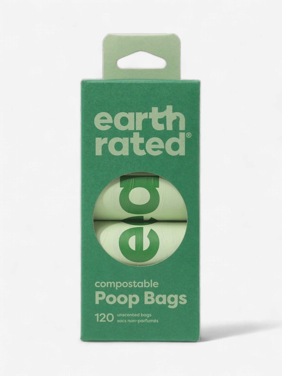Earth Rated-Compostable certified poop bags 120 bags