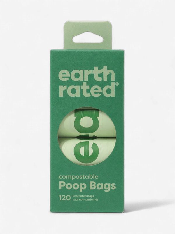 Earth Rated-Compostable certified poop bags 120 bags