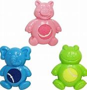 Multipet - Mini Pet, Animaux avec balle de tennis assorties( grenouille, éléphant, cochon) 4''