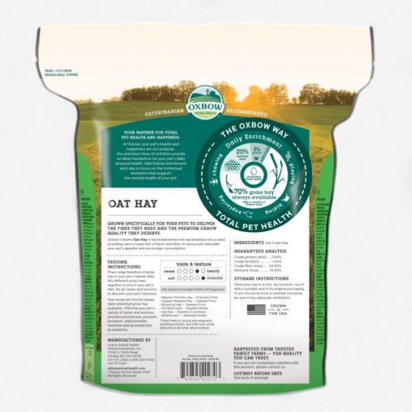 Oxbow -Foin D'avoine 15 Oz