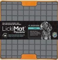 Innovative Pet Products - LickiMat Soother - Tuff Series, Colour: Orange