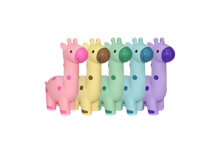 Multipet - Mini Pet, Giraffe en latex petite