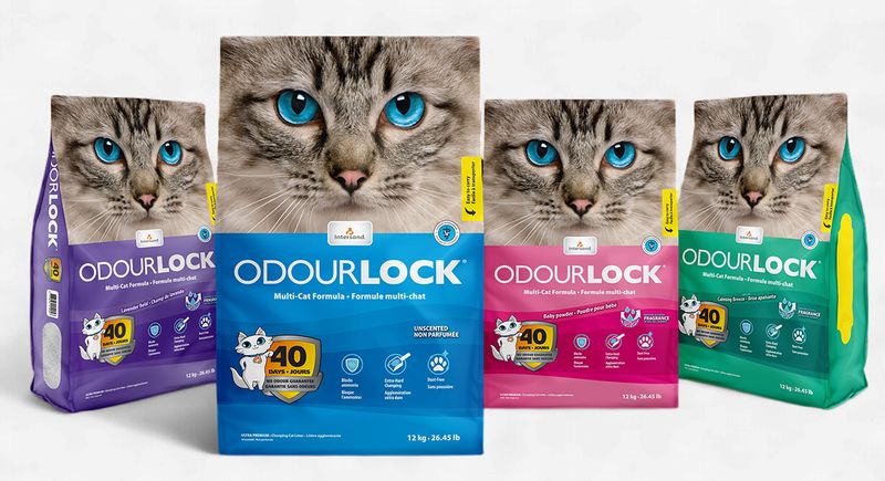Intersand - Odourlock Clumping Litter 12 Kg