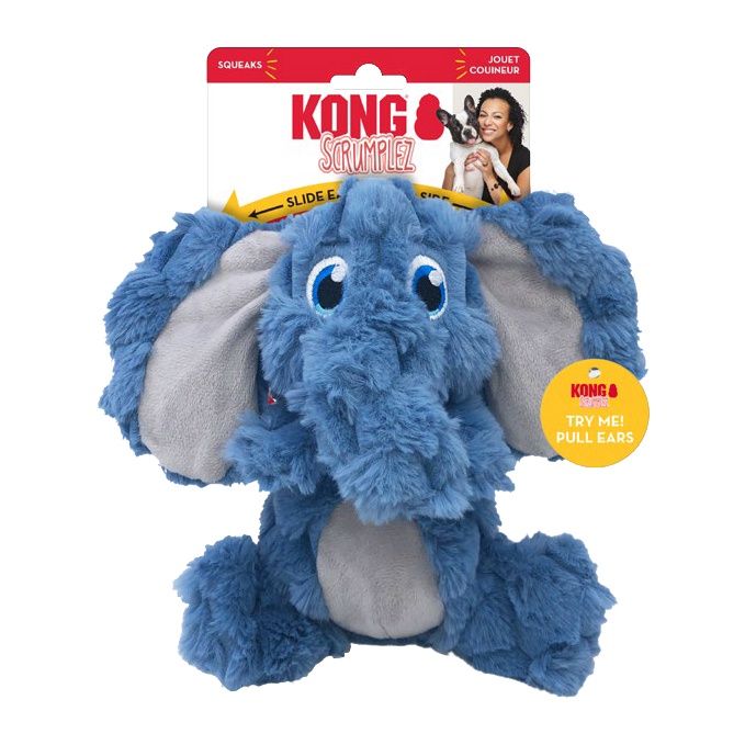 Kong - Scrumplez, peluche pour chien en forme d'animaux