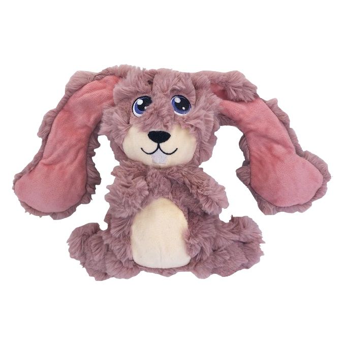 Kong - Scrumplez, peluche pour chien en forme d'animaux, Amimal: Lapin