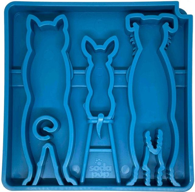 SodaPup - Etray Gamelle peu profonde Four Seasons eTray à alimentation lente et enrichissante, types: waiting