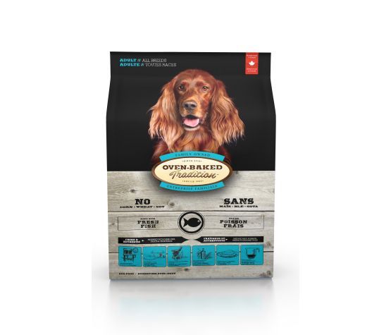 Oven-Baked Tradition -Nourriture pour chien adulte toutes races au poisson, format: 12.5lbs