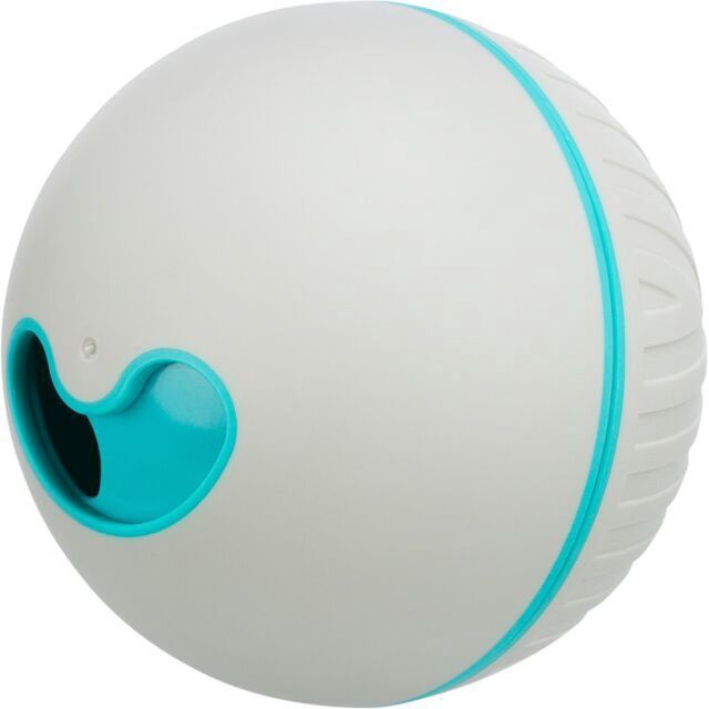Trixie - balle distributrice a nourriture ou gâterie, Colour: Gris, format: Moyen