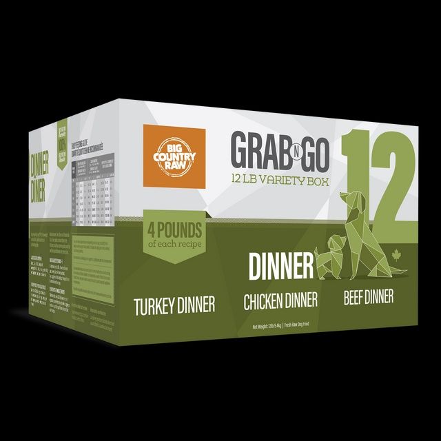 Big Country Raw - Grab N-Go Dinner, Size: 12lb