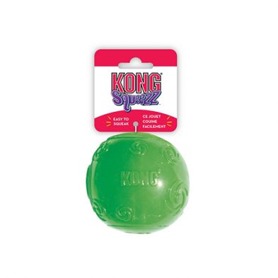 Kong - squeezz, balle quinneur couleurs assorties