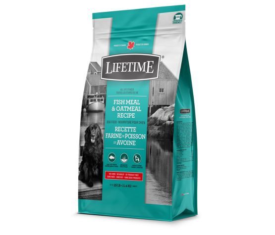 Lifetime -Nourriture Pour Chien, Poisson/avoine, format: 11.4kg