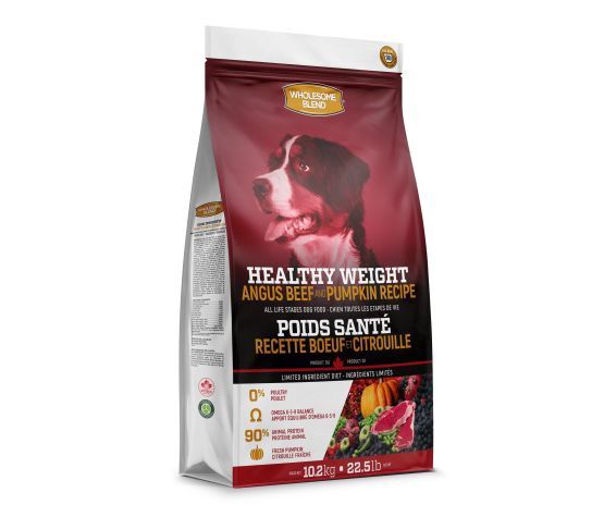 Trouw Nutrition Wholesome Blend- Nourriture Pour Chien, Sans Grains, Poids Santé, format: 10.2kg