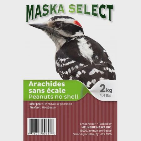 Maska Sélect- Arachides écalées pour oiseaux sauvages