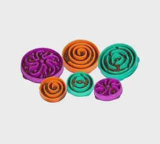 Outward Hound - fun feeder,  bol  ralentisseur