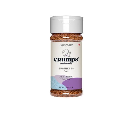 Crumps' - Naturals Dog Treats, Sprinkle Flakes 120g, ingrédients: Foie boeuf