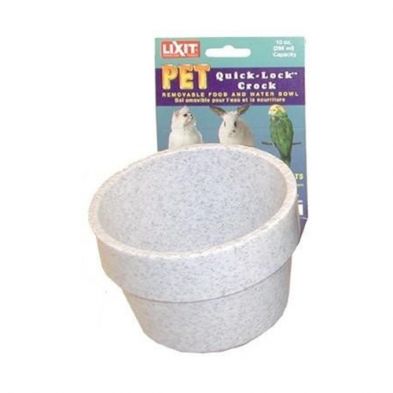 Lixit - Transporteur pour chien  cage crock, capacité de 10oz