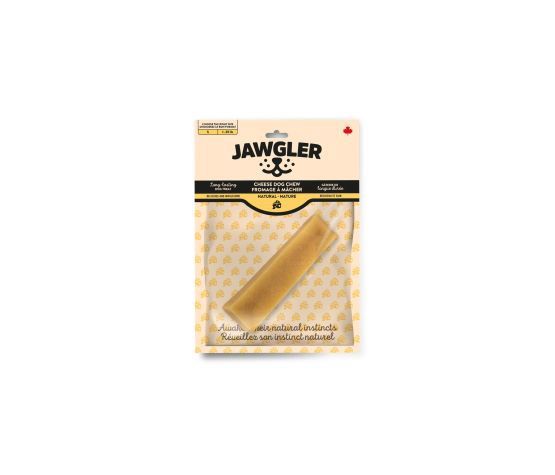 Jawgler - Cheese Chew Treat - Natural, Size: Petit