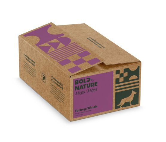 Bold By Nature-Mega Turkey for Dogs Raw Food