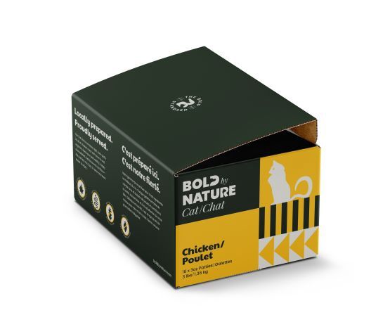 Bold By Nature-Select Chicken for Cats Raw Food 3lbs