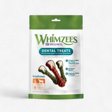 Whimzees par Wellness- gâterie en sac  a macher pour chien végétal