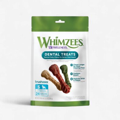 Whimzees par Wellness- gâterie en sac  a macher pour chien végétal