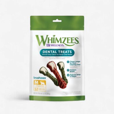 Whimzees par Wellness- gâterie en sac  a macher pour chien végétal