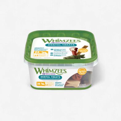 Whimzees par Wellness- boite mixtes de gâterie a macher pour chien végétal