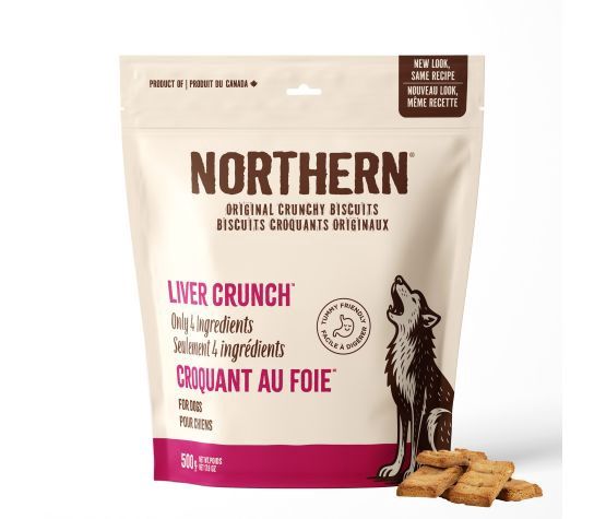 Northern Classic - Biscuits Sans Blé Pour Chien, Foie 500g