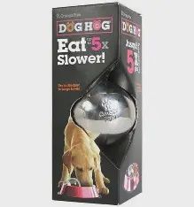 Omega Paw - Dog Hog - boule ralentisseuse en acier inoxidable