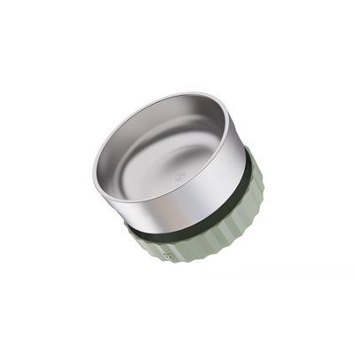 Zee.Dog - tuff bowl -,bol en acier inoxydable anti dérapant - 1.2L