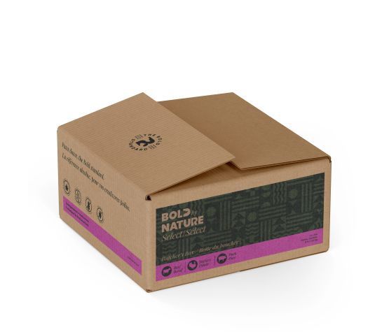 Bold By Nature-Select Butcher's Variety Box Chicken-Free Raw Dog Food 12lbs