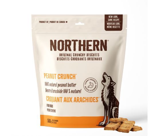 Northern - Classic - Biscuits Sans Blé Pour Chien, Beurre D'arachidesNorthern Classic - Biscuits Sans Blé Pour Chien, Beurre D'arachides 500gr