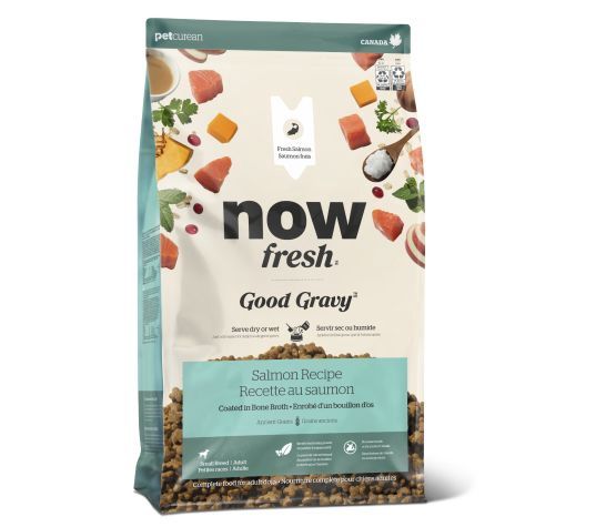 Now Fresh Good Gravy- Aux Grains Anciens Pour Chien De Petite Race Saumon, format: 3.5lbs