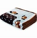 Snuggle Puppy - Couverture  extra-douce  48''X30'', Colour: Bleu, Size: 48"x30"