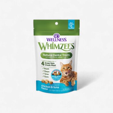 Whimzees par Wellness- Gâterie dentaire pour chat, 2oz