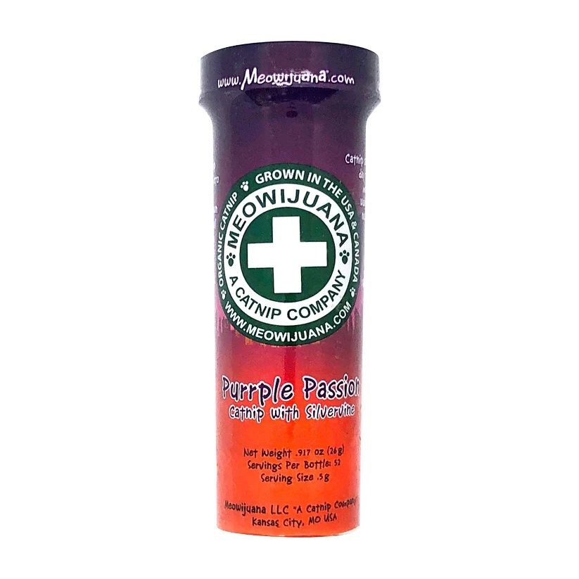 Smarter Paw - Meowijuana - Herbe à chats, saveur: Purple passion
