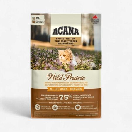 Acana - Cat Food with Higher Protein Content, Wild Prairie