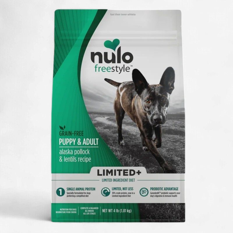Nulo - Freestyle nourriture a chien ingrédient limité au Goberge d'alaska, Size: 4lb