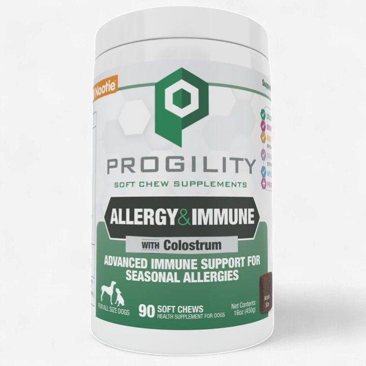 Progility – Suppléments pour le soulagement des allergies, format: 90 morceaux
