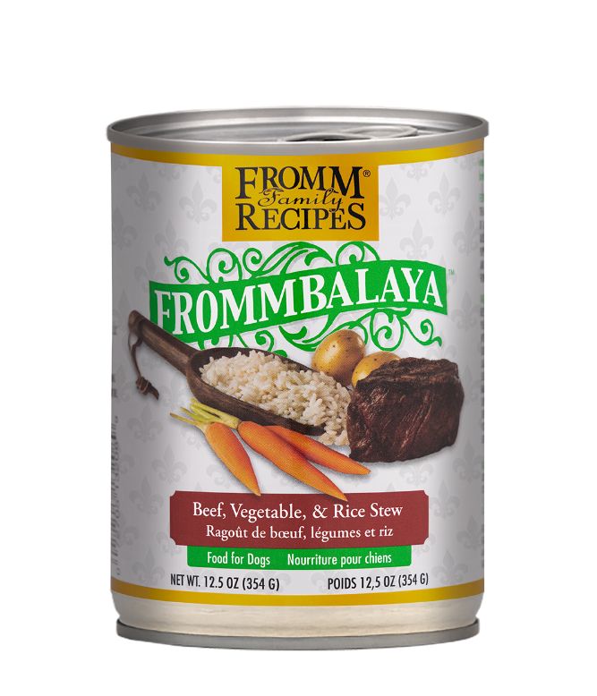 Fromm - Frommbalaya beef, vegetables and rice stew, 12.5oz, saveur: Boeuf
