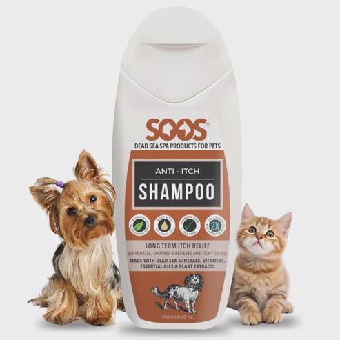 SOOS Pets - shampooing anti-démangeaisons - 500ml