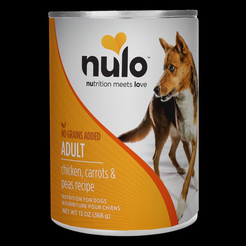 NULO- FreeStyle Chien conserve sans grains 12.5oz, ingrédients: Poulet &amp; carotte