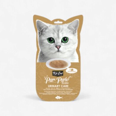 Kit Cat - Purr Purées, cat tube 4 tubes of 15g per pack