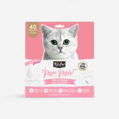 Kit Cat- Purr Purées, tube for cats 40 sachets of 15g per bag