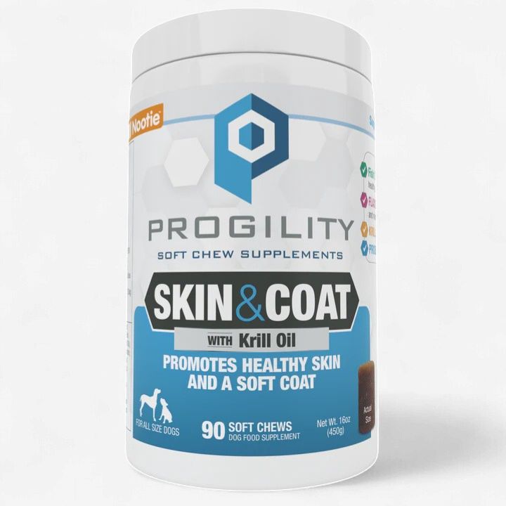 Progility – Suppléments pour la peau et le pelage, format: 90 morceaux